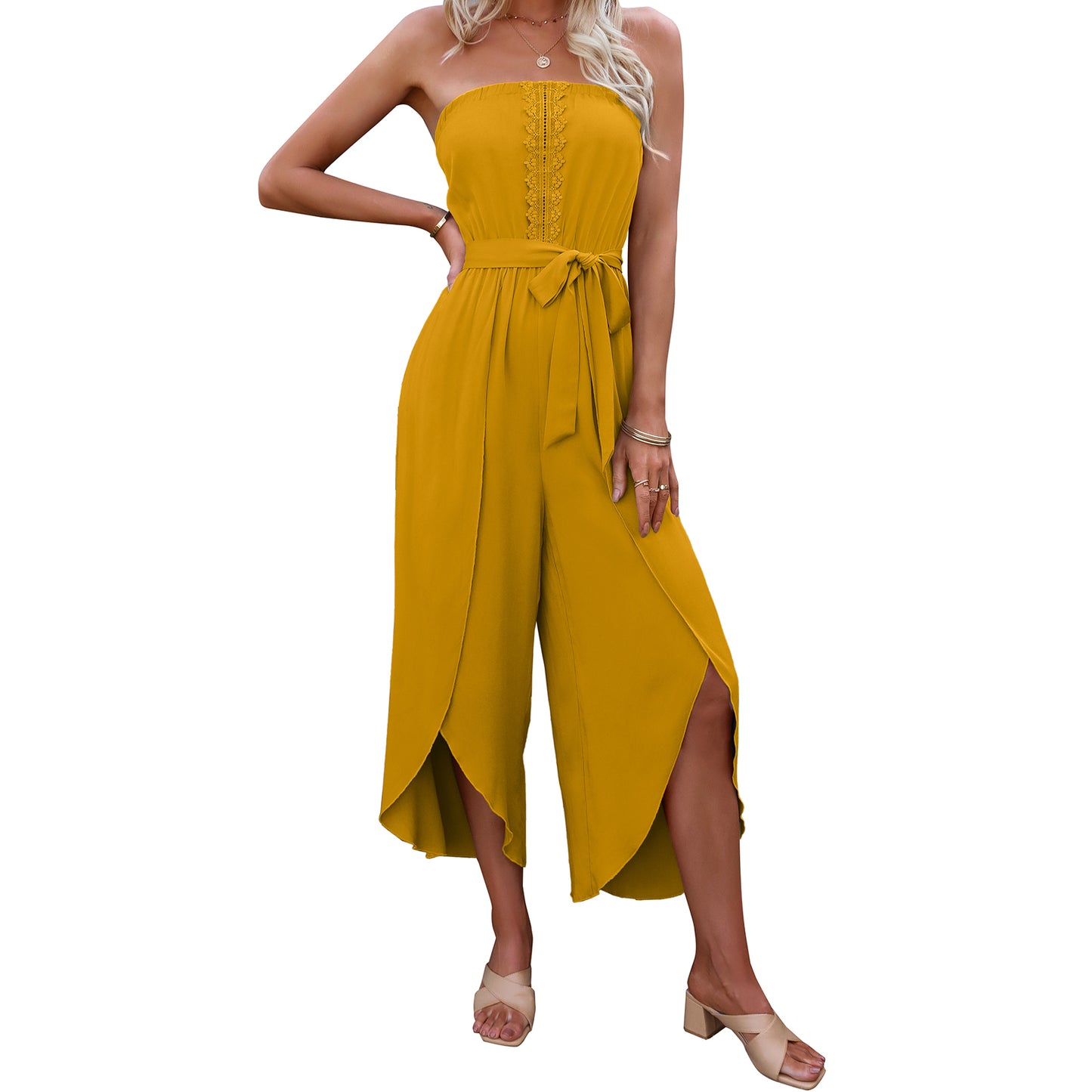 Women's Summer Ninth Loose Jumpsuit