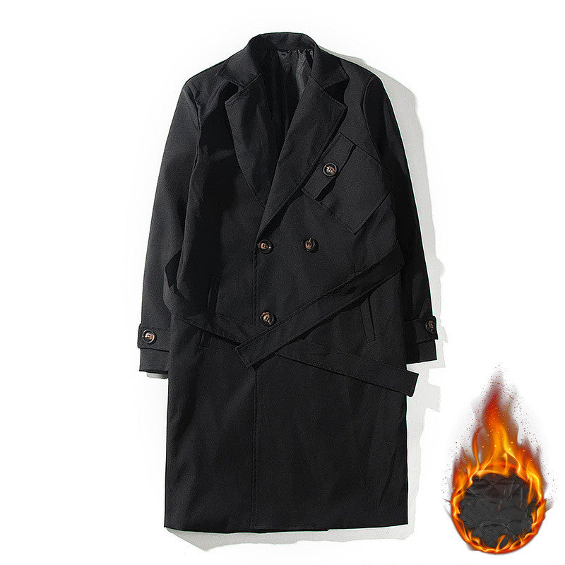 Men's Business Slim Trench Coat