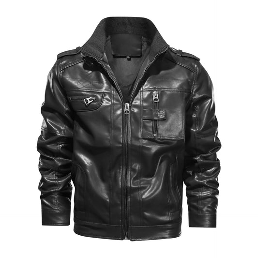 Men's Leather Jacket -