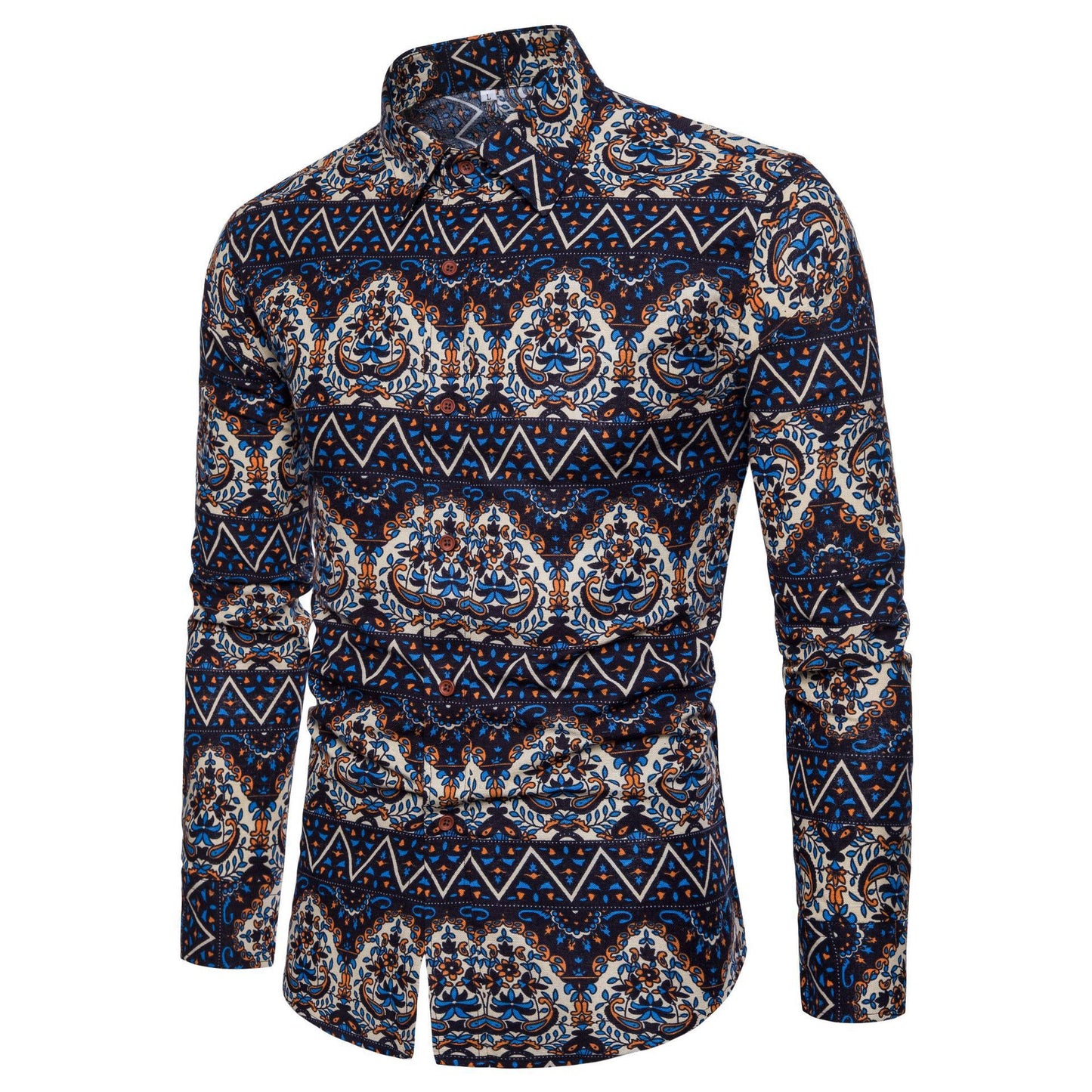 Men's Long Sleeve Shirt Unique Designs