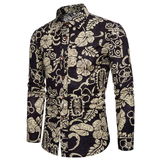 Men's Long Sleeve Shirt Unique Designs