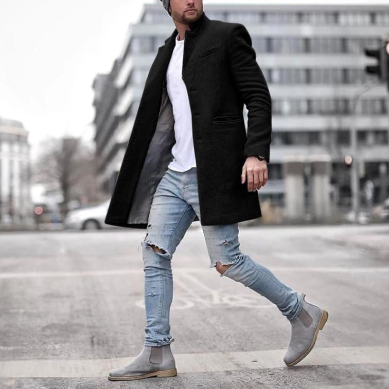 Men's fashion warm coat