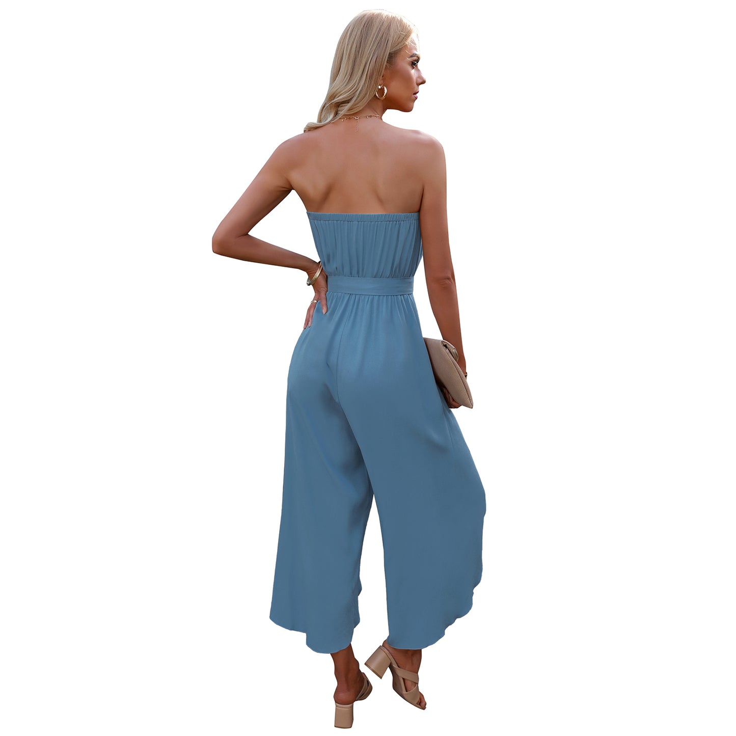 Women's Summer Ninth Loose Jumpsuit