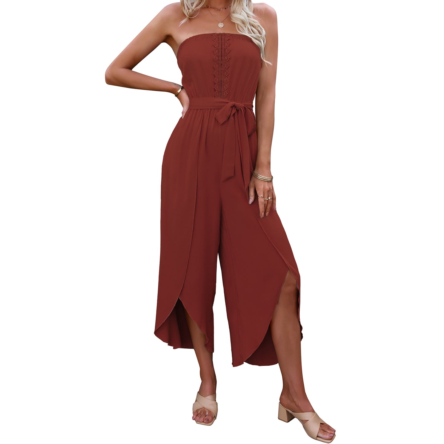 Women's Summer Ninth Loose Jumpsuit