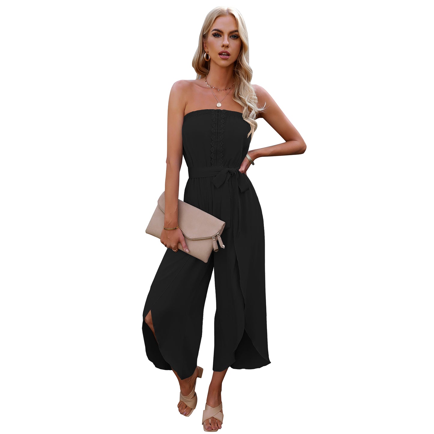 Women's Summer Ninth Loose Jumpsuit