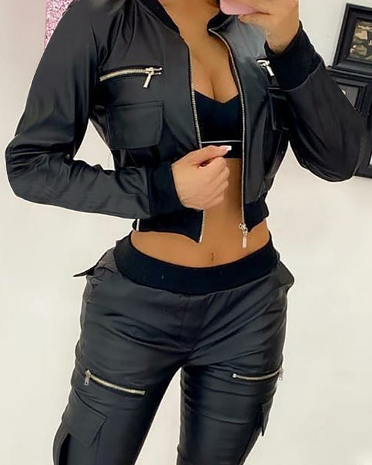 New Black Outfit Set