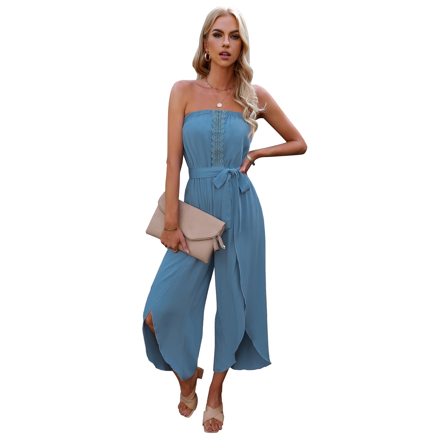 Women's Summer Ninth Loose Jumpsuit