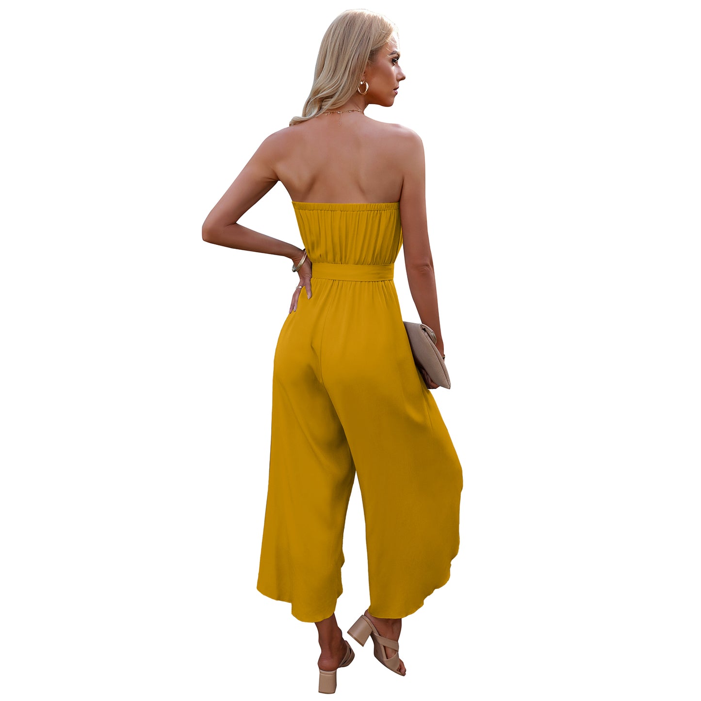 Women's Summer Ninth Loose Jumpsuit