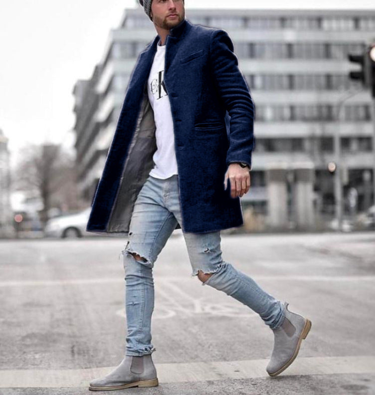 Men's fashion warm coat