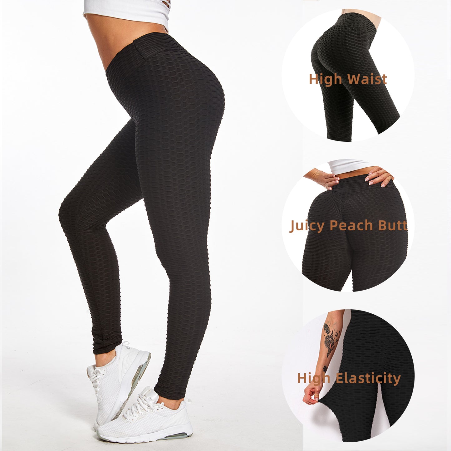 Women's TIK Tok Leggings Black