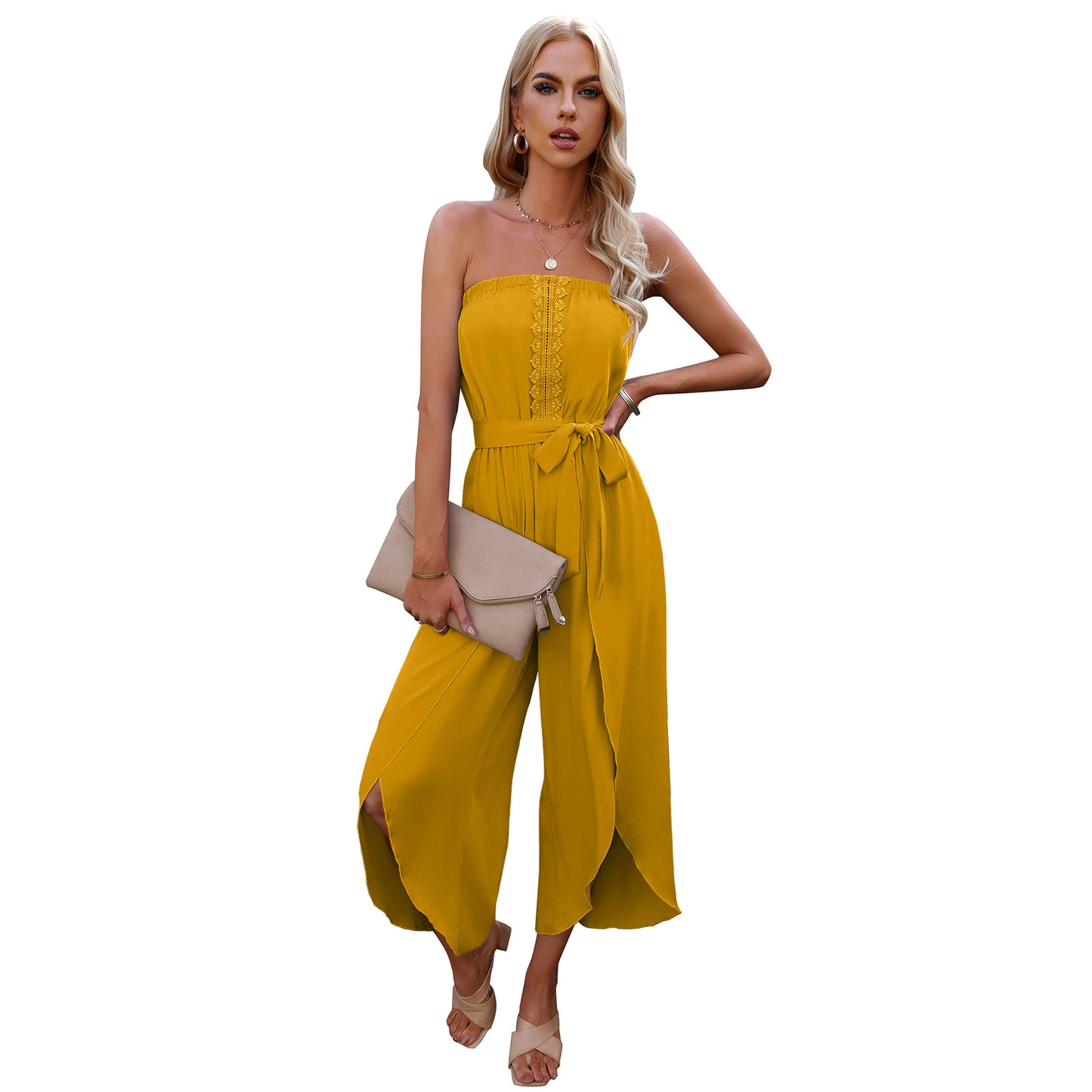 Women's Summer Ninth Loose Jumpsuit