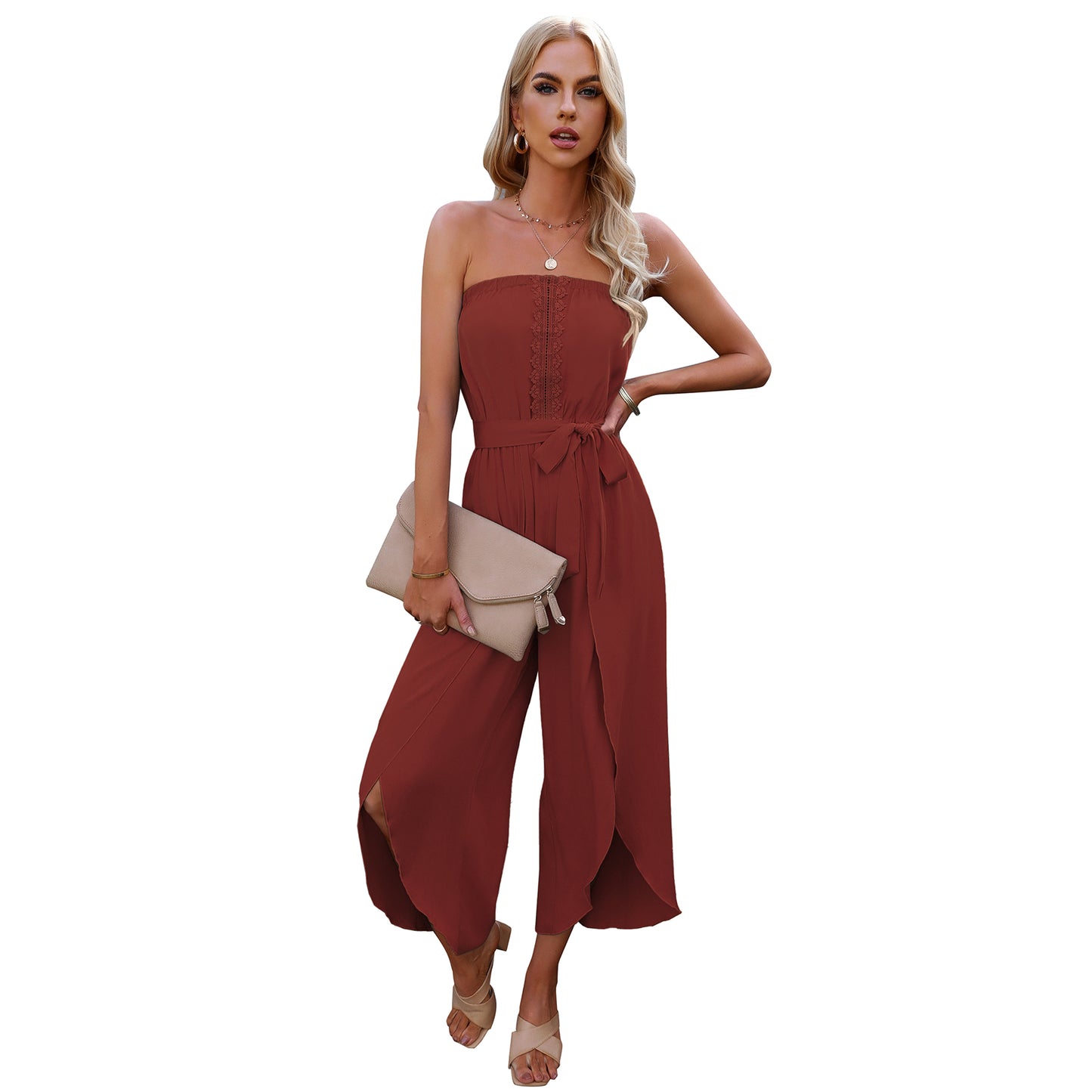 Women's Summer Ninth Loose Jumpsuit