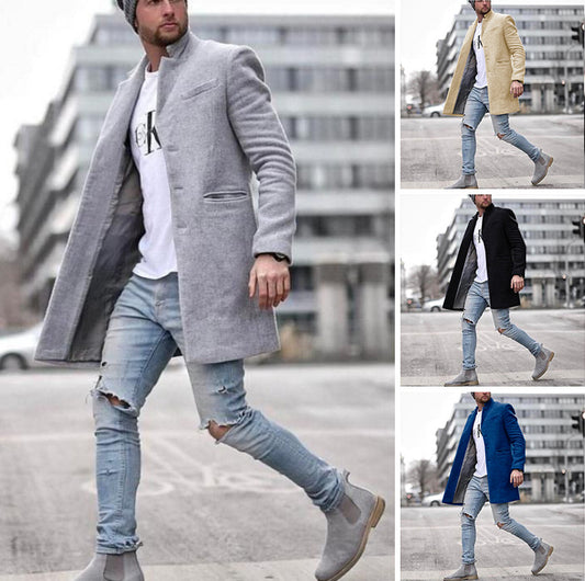 Men's fashion warm coat