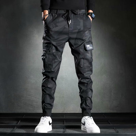 Camouflage Slim-fit Cargo pants