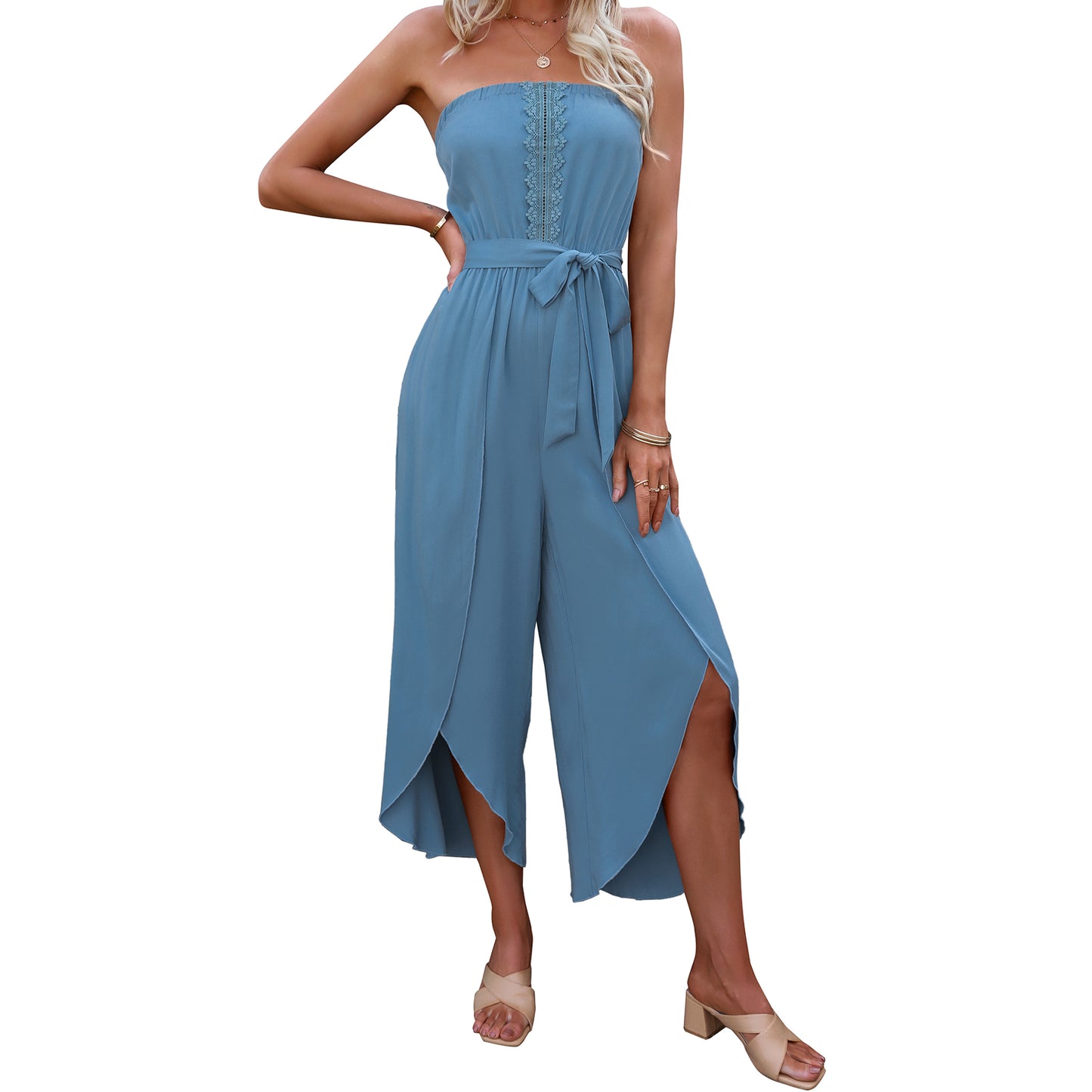 Women's Summer Ninth Loose Jumpsuit