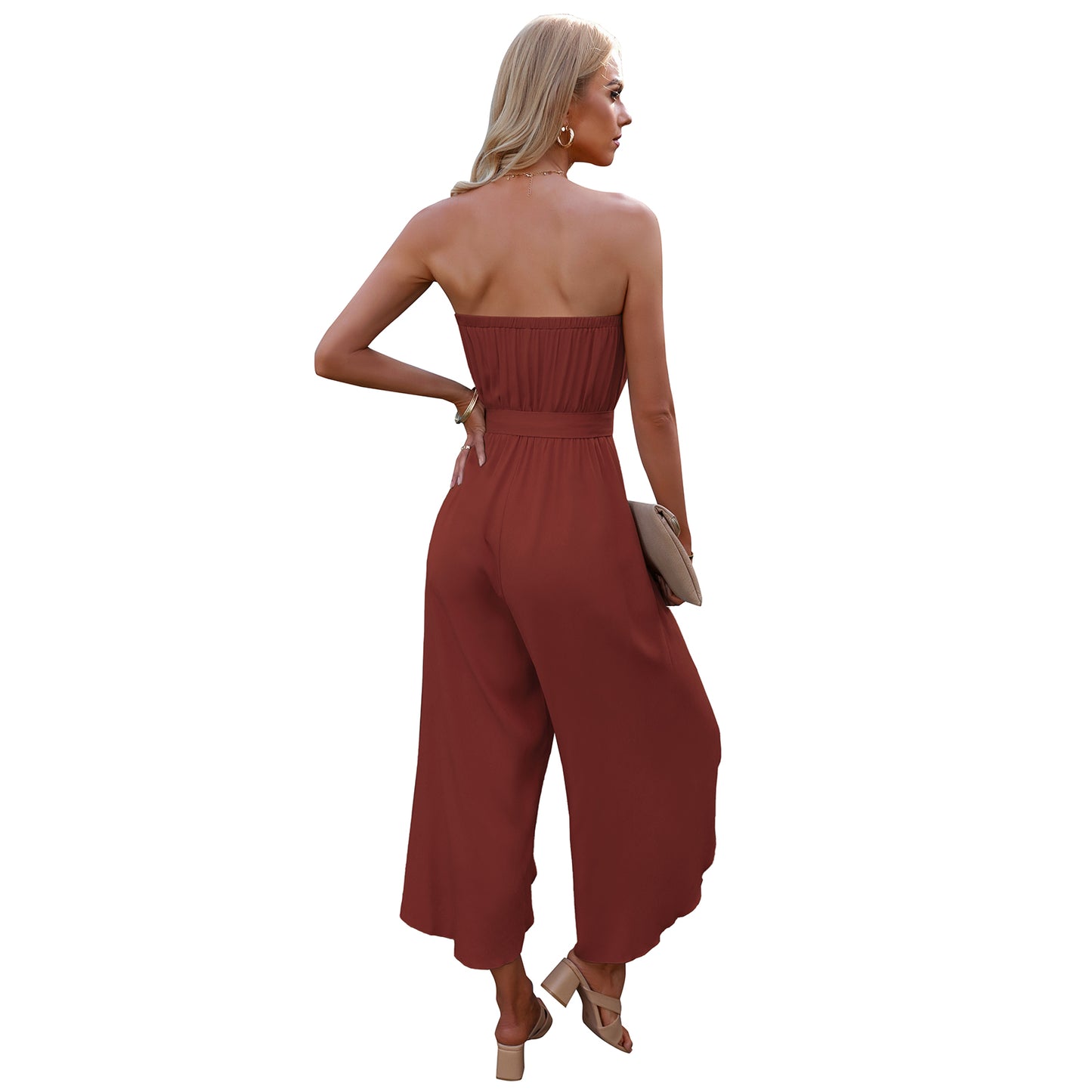 Women's Summer Ninth Loose Jumpsuit