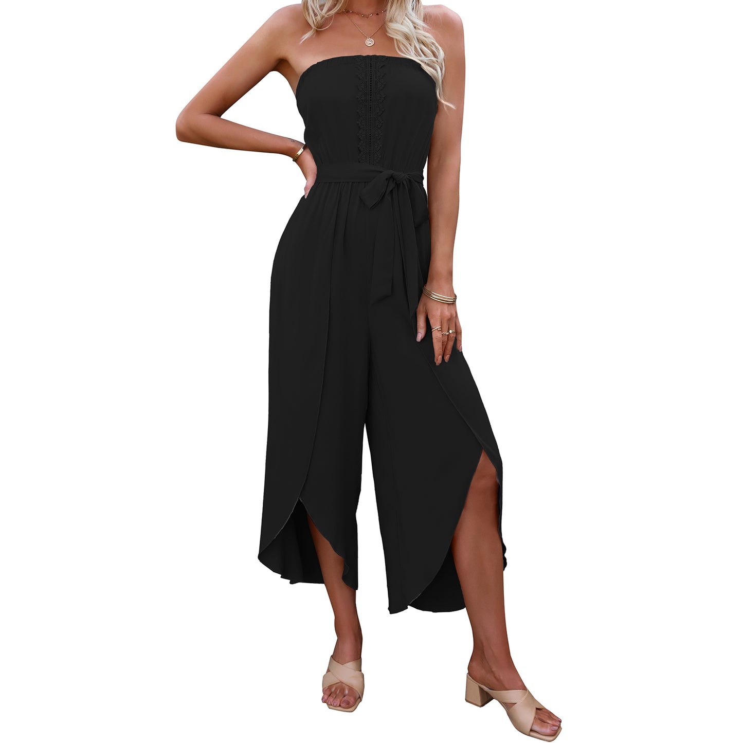 Women's Summer Ninth Loose Jumpsuit