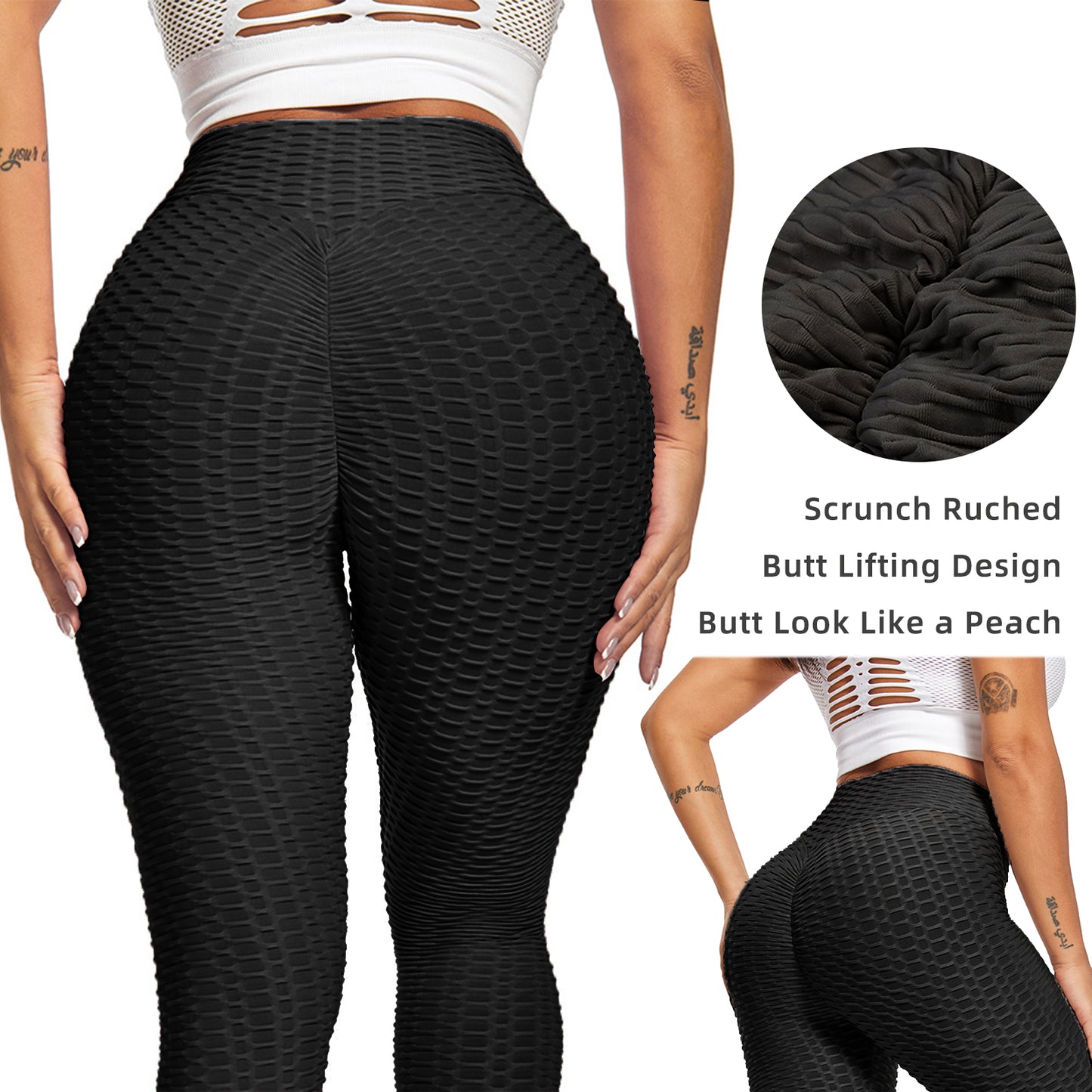 Women's TIK Tok Leggings Black